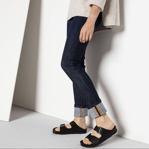 Birkenstock Monterey Exquisite - Black Leather